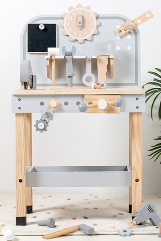 Bancada TechKidz Em madeira - Com acessórios