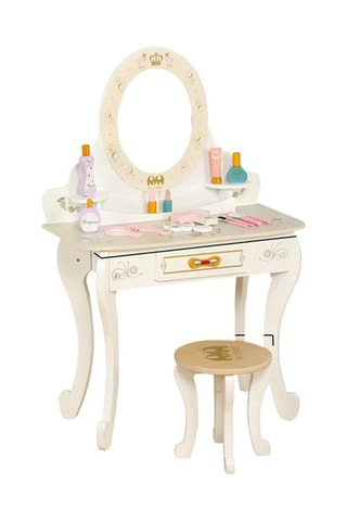 Coiffeuse TechKidz - En bois - Avec tabouret et accessoires