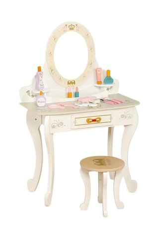 Coiffeuse TechKidz - En bois - Avec tabouret et accessoires