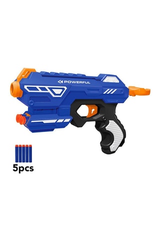 Pistola de setas em esponja Shotgun Azul