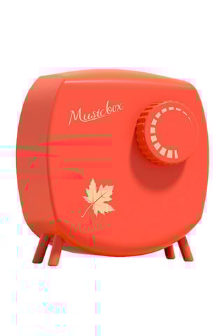 Caixa de música Transistor Laranja