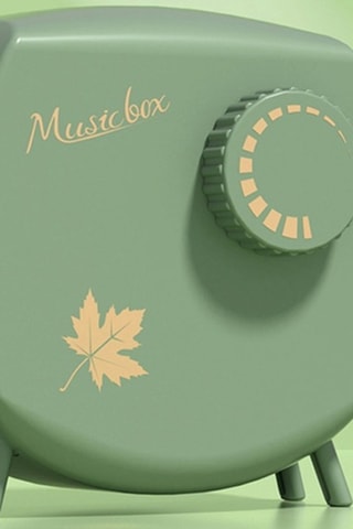 Caixa de música Transistor Verde