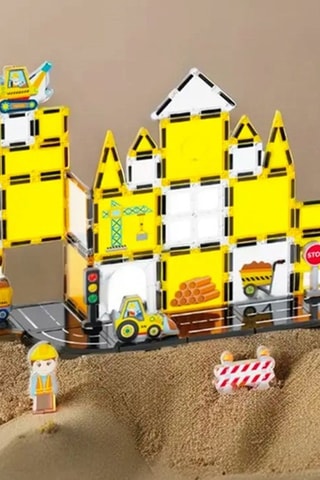 Construção TechKidz Magnético - 47 peças