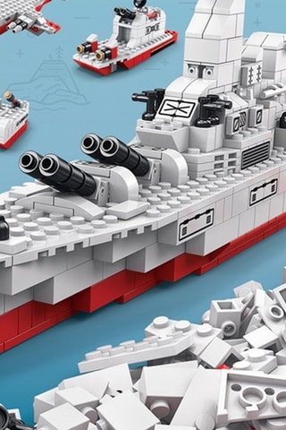 Jogo de construção TechKidz 6 em 1 - 1000 tijolos