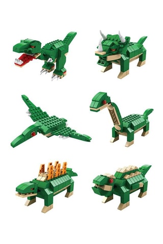 Jogo de construção TechKidz 6 em 1 - 1000 tijolos