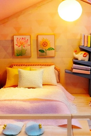 Maquete DIY TechKidz Pink House