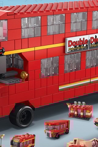 Jogo de construção TechKidz 6 em 1 - 1000 tijolos