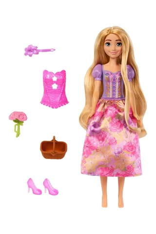Disney Princess - Boneca Rapunzel - 11 surpresas