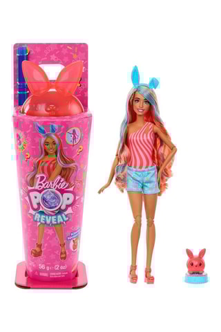 Barbie Pop Reveal Shakes - Boneca com coelho