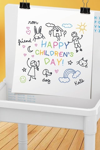 Mesa de construção TechKidz Cadeiras e arrumação