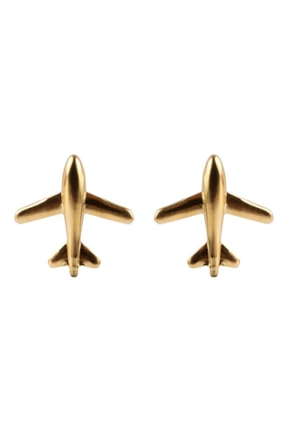 Puces - Plaqué or jaune