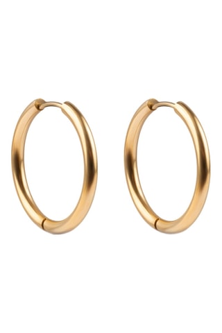 Créoles - Plaqué or jaune