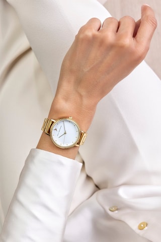 Montre à quartz en acier - Doré - Emily Westwood