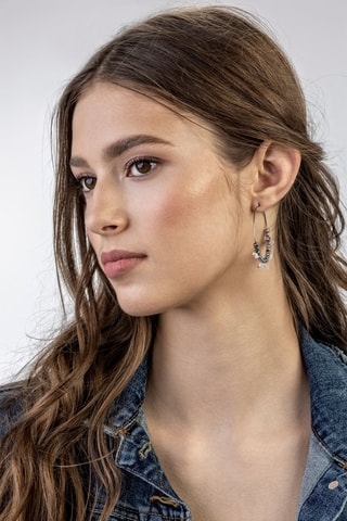 Créoles Eden - Quartz rose - Emily Westwood