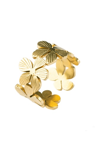 Bague - Plaqué or jaune