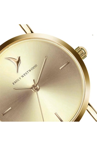 Relógio de quartzo em aço Dourado - Emily Westwood