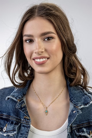 Collier Juniper - Turquoise - Emily Westwood