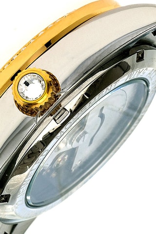 Montre automatique en acier Constance Empress - Argenté et doré