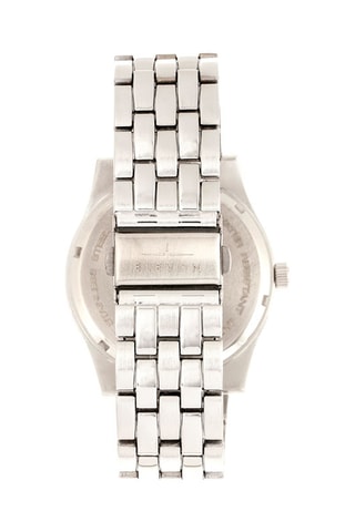 Legering Quartz Horloge Garrison - Zilverkleurig en Wit