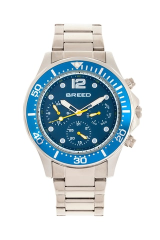 Legering Quartz Horloge Pegasus - Zilverkleurig en blauw