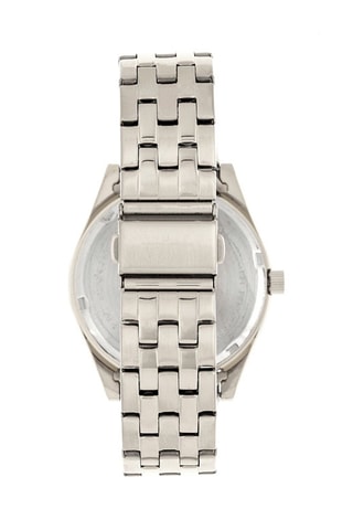 Montre à quartz en acier M56 Elevon  - Argenté