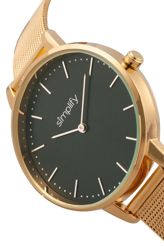 Montre à quartz en acier The 5800 - Doré et noir