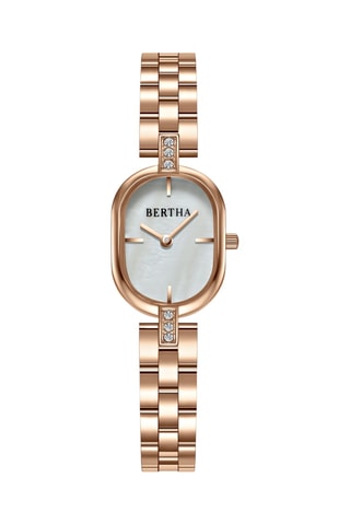 Montre à quartz en acier Lana - Doré