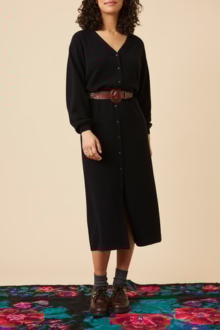 Robe el mérinos - Noir