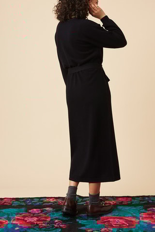 Robe el mérinos - Noir