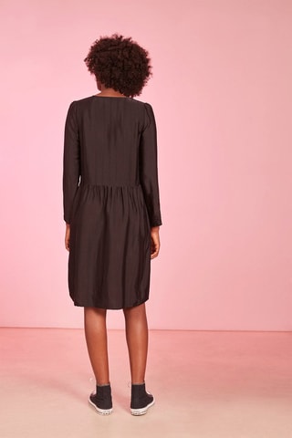 Robe portefeuille - Noir