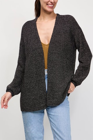 Gilet long Cesar - Noir