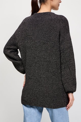 Gilet long Cesar - Noir