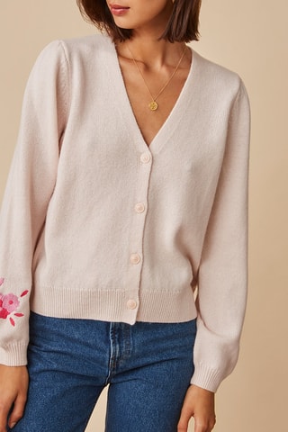 Gilet en laine - Rose