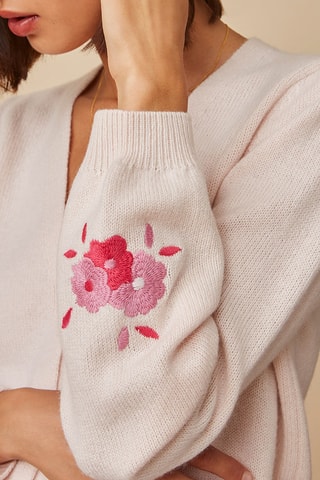 Gilet en laine - Rose