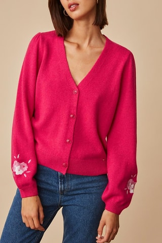 Gilet en laine - Rose