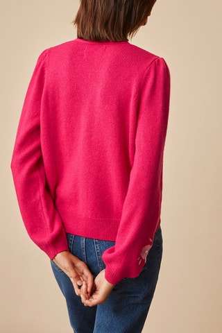 Gilet en laine - Rose