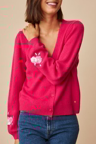 Gilet en laine - Rose