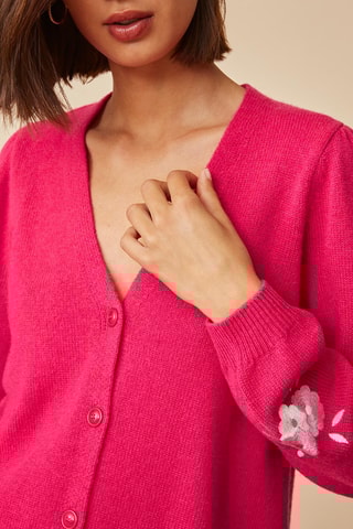 Gilet en laine - Rose