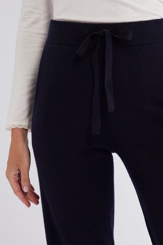 Pantalon en cachemire - Bleu marine