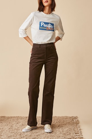 Pantalon - Marron