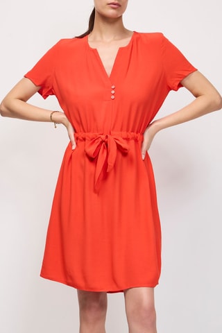Robe droite Tiloum - Orange
