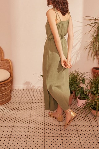 Robe longue Tiany - Vert