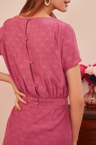 Robe droite Thilan - Violet