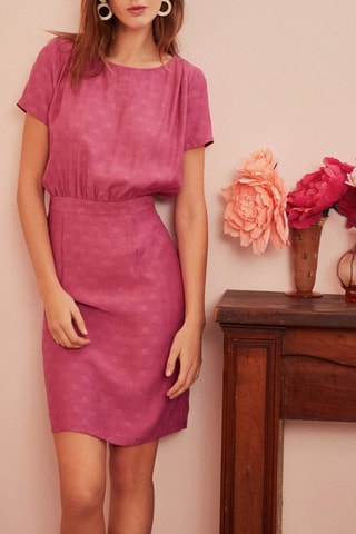 Robe droite Thilan - Violet