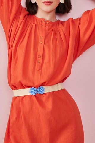 Robe droite Tangerine - Orange