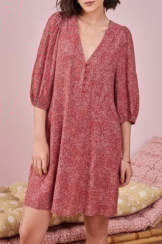 Robe trapèze Yoko Oud - Bordeaux