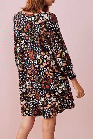 Robe trapèze Leya - Noir