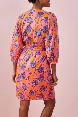 Robe portefeuille Rafea - Rose