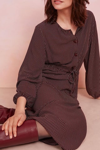 Robe longue Rizi - Marron