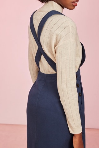 Robe-salopette Theys - Bleu